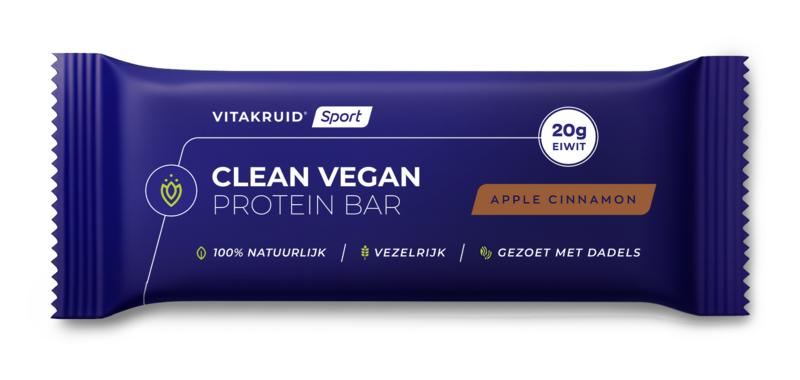 Vitakruid Protein Bar Apple Cinnamon Clean Vegan