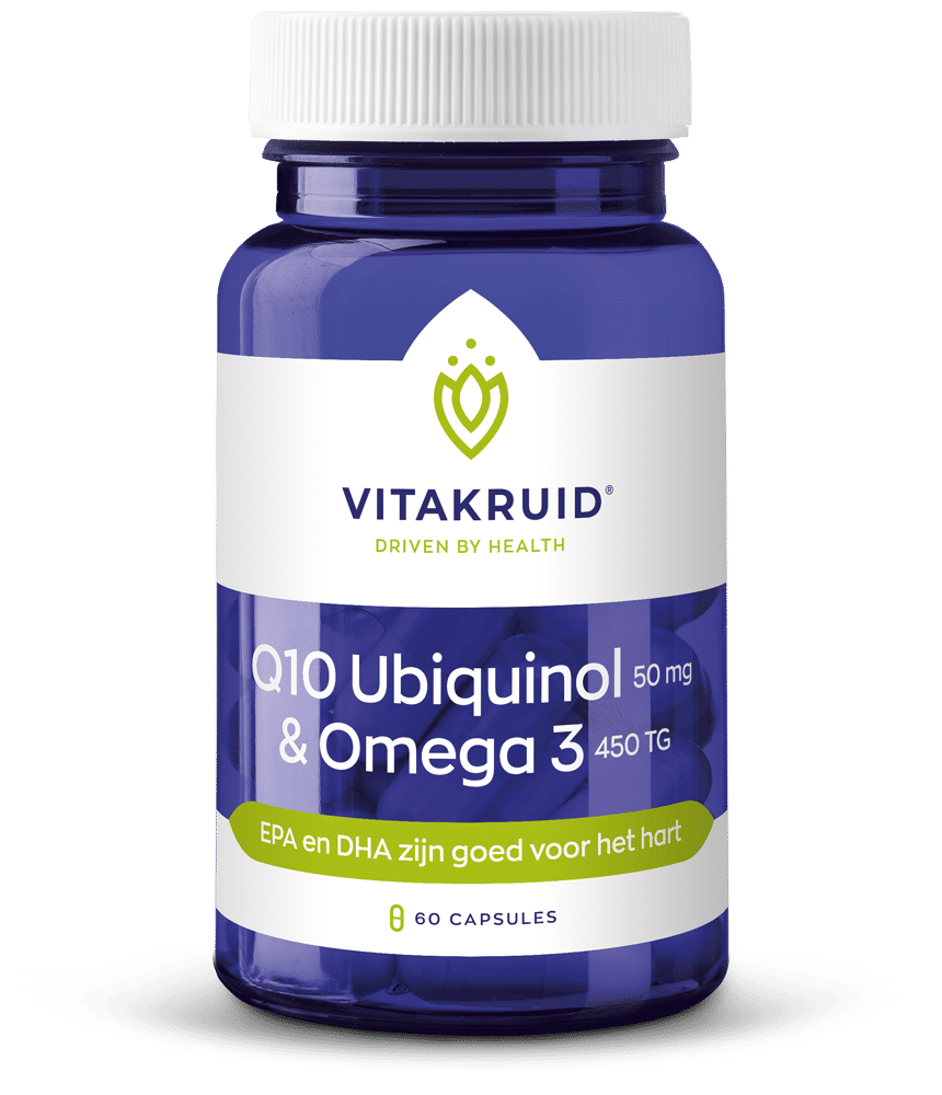 Vitakruid Q10 Ubiquinol 50 Mg & Omega 3 450 Tg