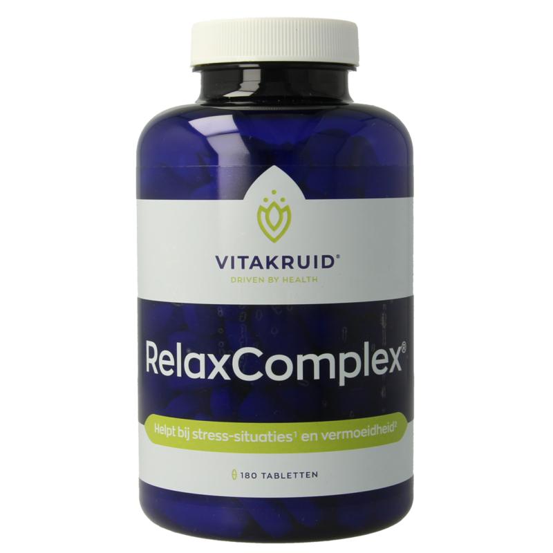 Vitakruid Relaxcomplex Oa Magnesium Tauraat & Vitamine D3