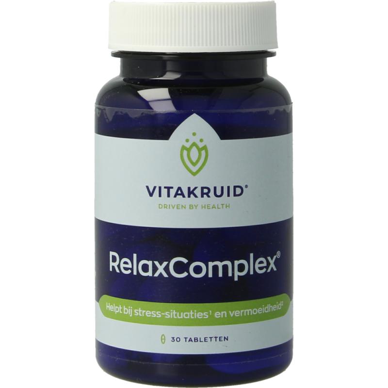 Vitakruid Relaxcomplex Oa Magnesium Tauraat & Vitamine D3