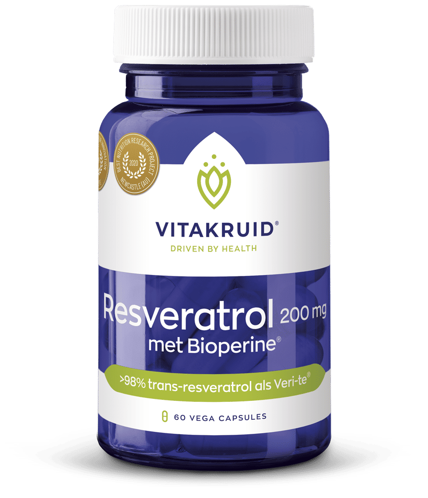 Vitakruid Resveratrol (Veri-Te) 200 Mg Met Bioperine