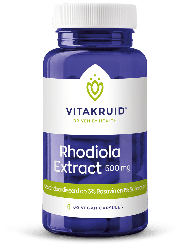 Vitakruid Rhodiola Extract 500 Mg 3% Rosavin 1% Salidroside