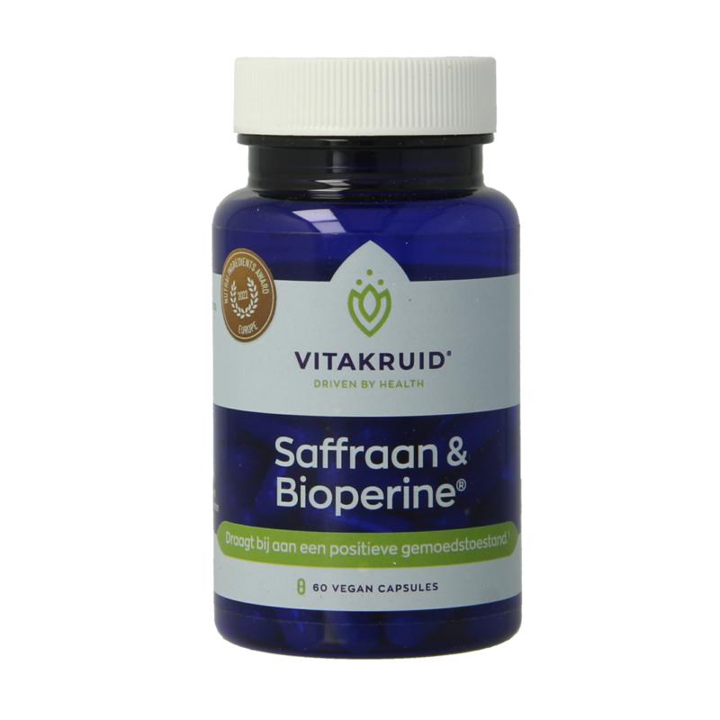 Vitakruid Saffraan 28 Mg (Affron) & Bioperine