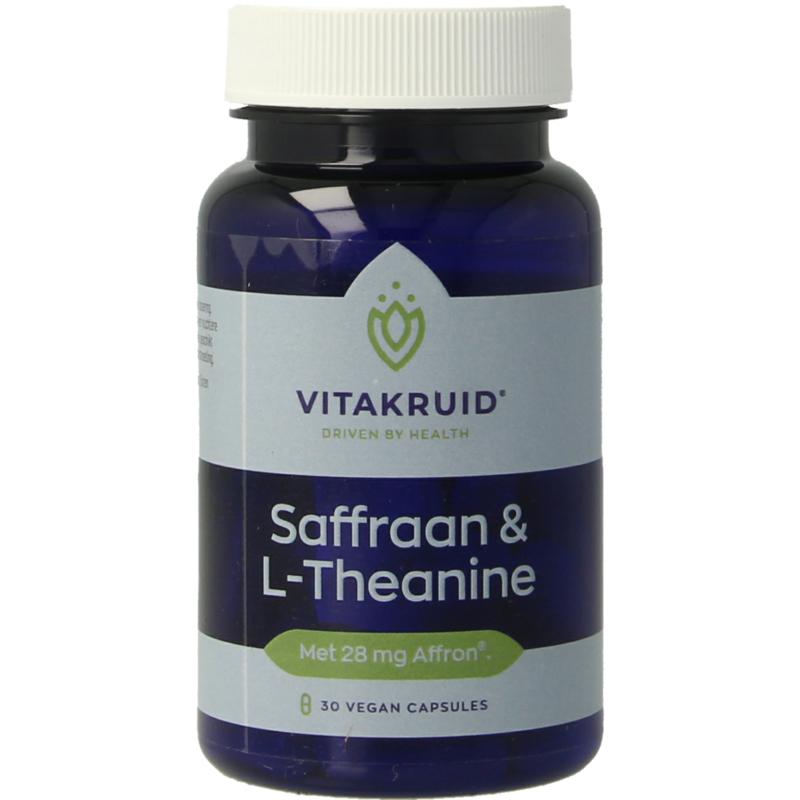 Vitakruid Saffraan 28Mg (Affron) & L-Theanine