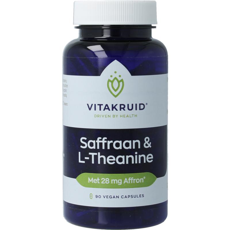 Vitakruid Saffraan 28Mg (Affron) & L-Theanine