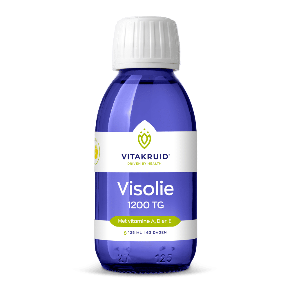 Vitakruid Visolie 1200 Vloeibaar Triglyceriden Met A, D & E