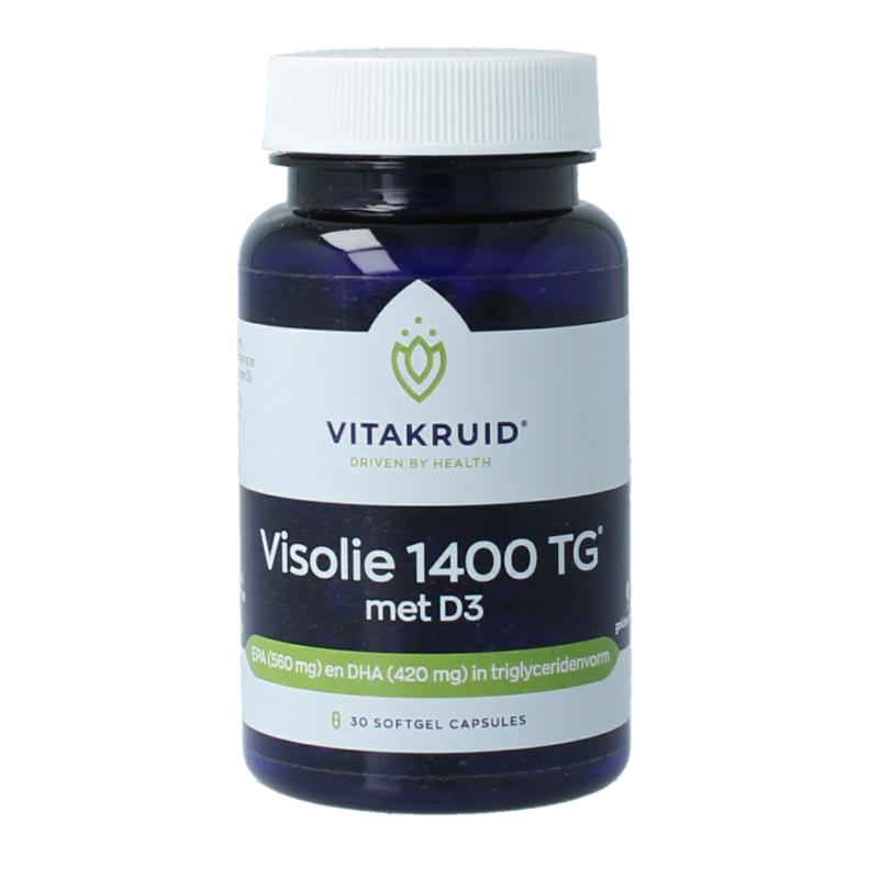 Vitakruid Visolie 1400 Tg Triglyceriden Met D3