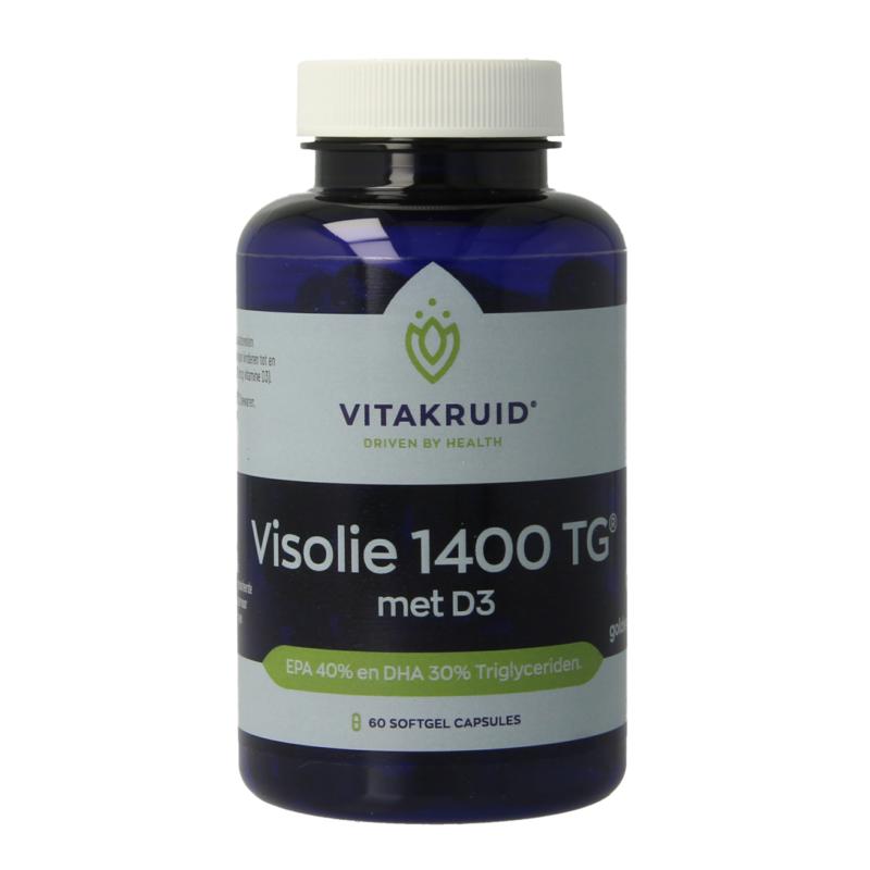 Vitakruid Visolie 1400 Tg Triglyceriden Met D3