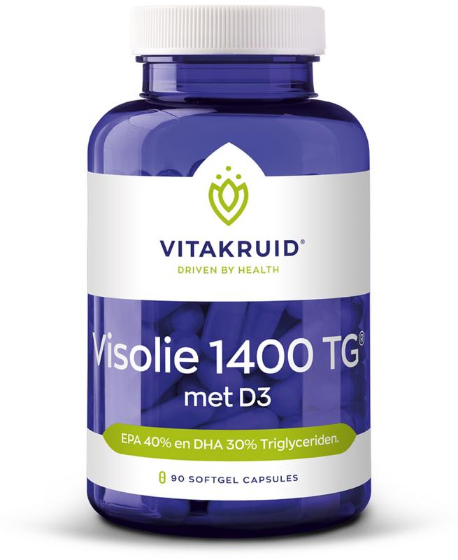 Vitakruid Visolie 1400 Tg Triglyceriden Met D3
