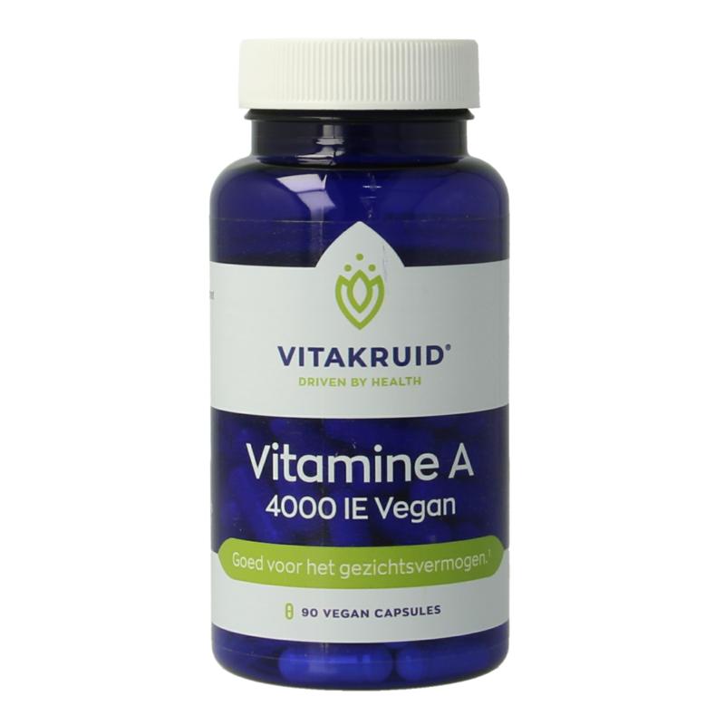Vitakruid Vitamine A Retinol Acetaat 4000 Ie Vegan