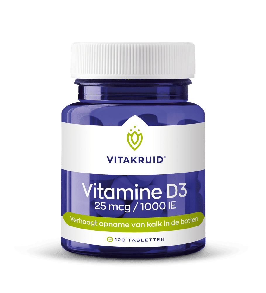 Vitakruid Vitamine D3 25 Mcg  1000 Ie