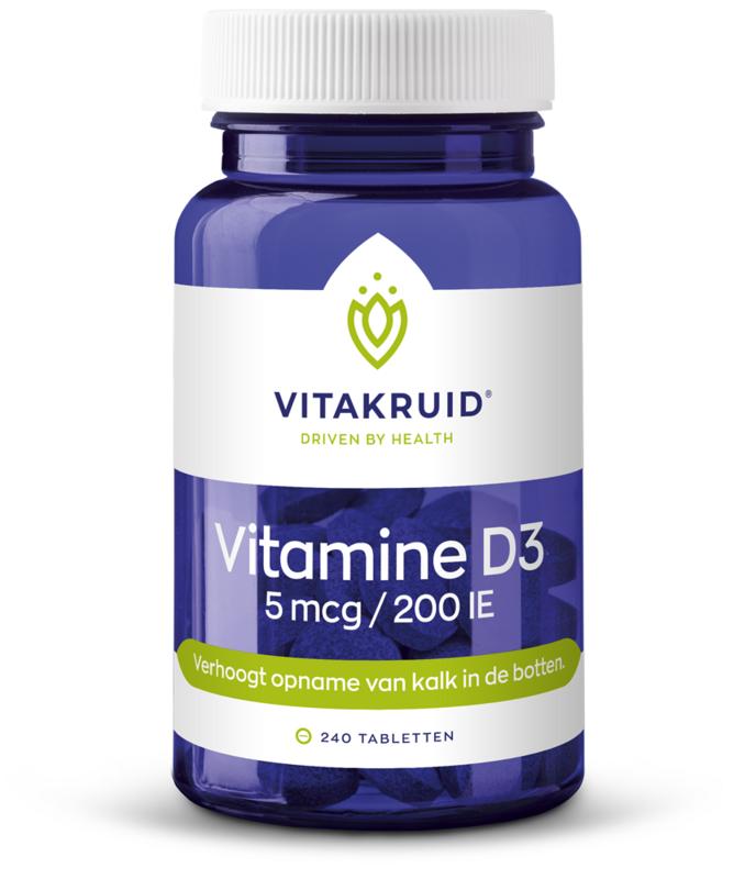 Vitakruid Vitamine D3 5 Mcg  200 Ie