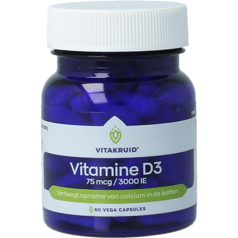 Vitakruid Vitamine D3 75 Mcg  3000 Ie