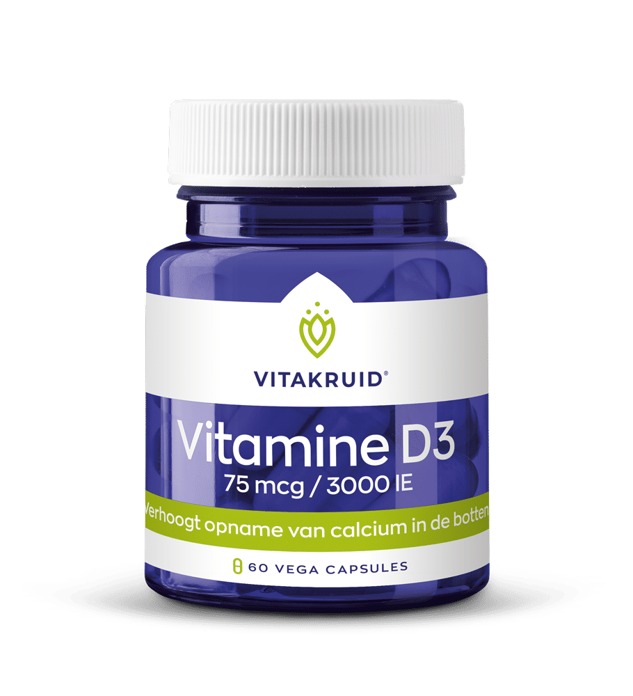 Vitakruid Vitamine D3 75 Mcg  3000 Ie