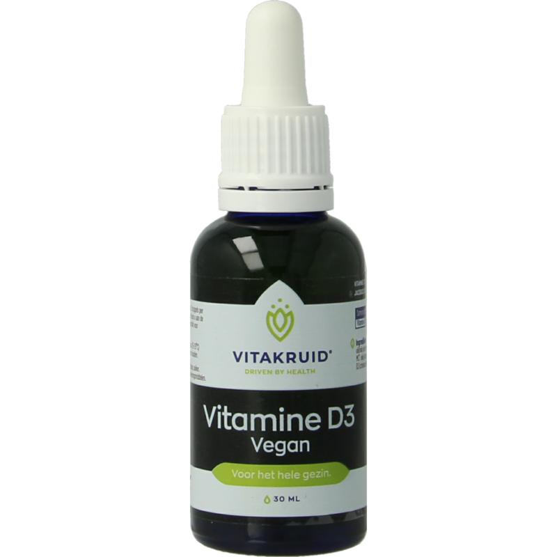 Vitakruid Vitamine D3 Vegan Vitashine 5 Mcg Per Druppel