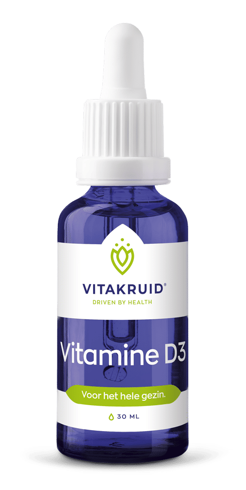 Vitakruid Vitamine D3 Druppels 5 Mcg  200 Ie Per Druppel