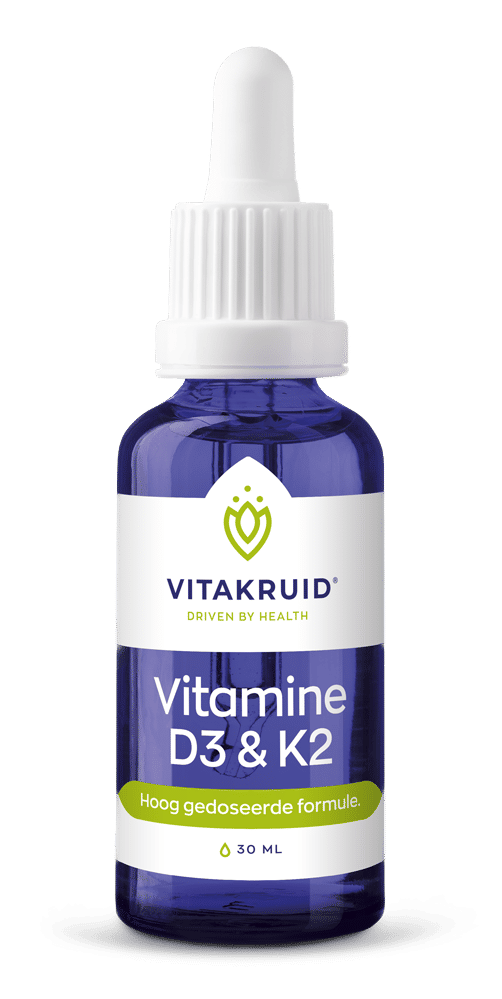 Vitakruid Vitamine D3 & K2 (Menaq7) Met Druppelpipet