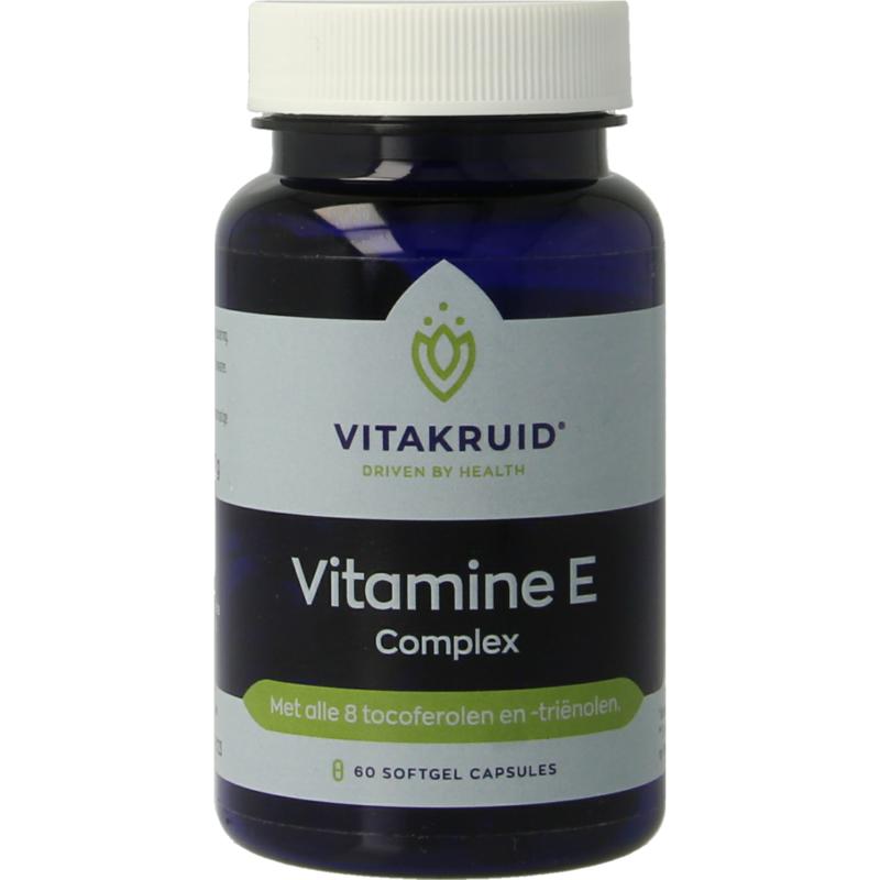 Vitakruid Vitamine E Complex 8 Tocoferolen En -Trienolen