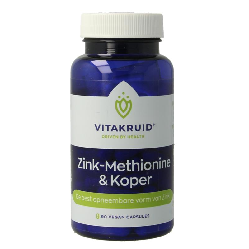 Vitakruid Zink Methionine & Koper Gluconaat