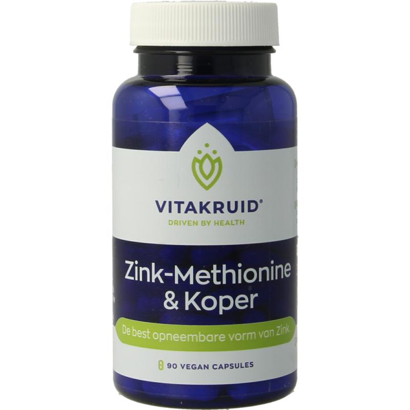 Vitakruid Zink Methionine & Koper Gluconaat