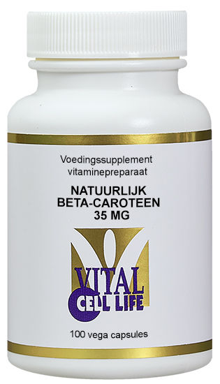 Vital Cell Life Beta Caroteen 35Mg Pro Vitamine A