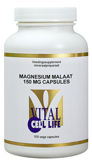 Vital Cell Life Magnesium Malaat 150Mg Capsules