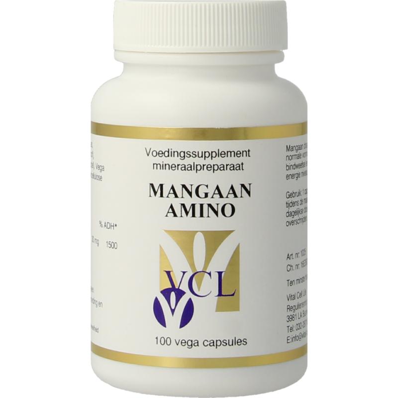 Vital Cell Life Mangaan Amino 30Mg