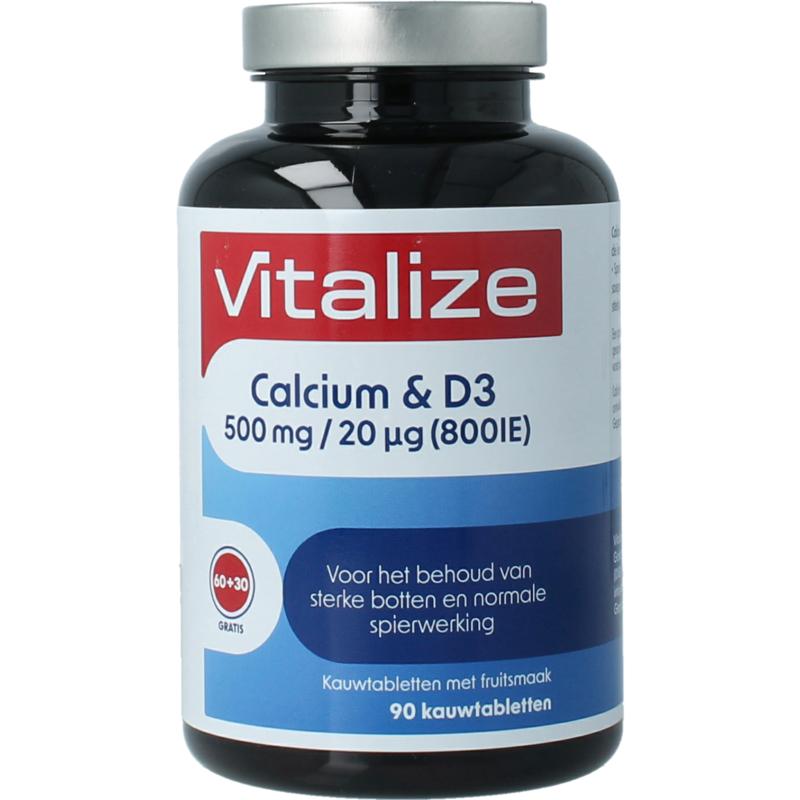 Vitalize Calcium & D3