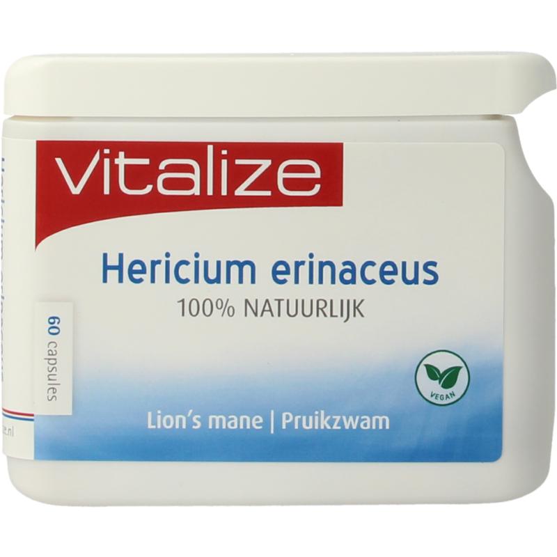 Vitalize Hericium Erinaceus 100% Natuurlijk