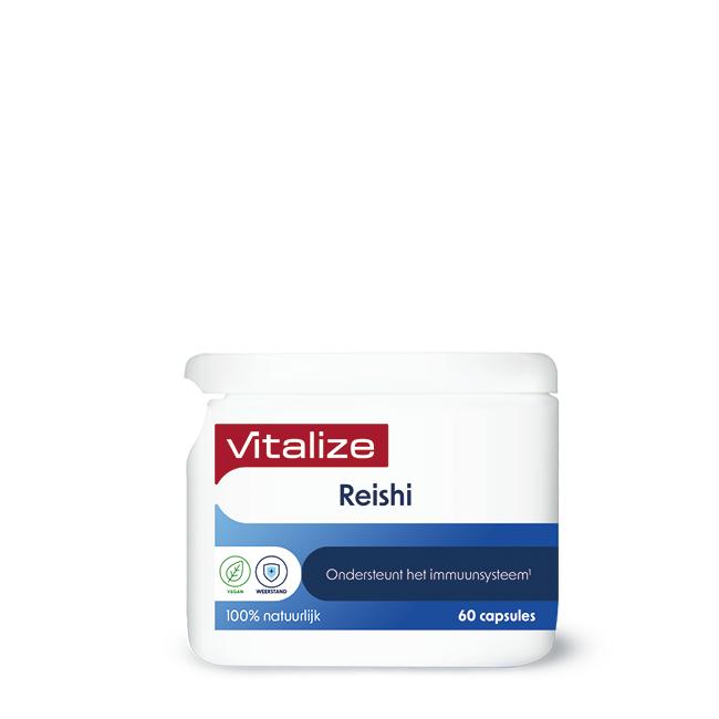 Vitalize Hericium Reishi 100% Natuurlijk