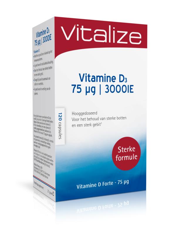 Vitalize Vitamine D3 Forte 75Mcg