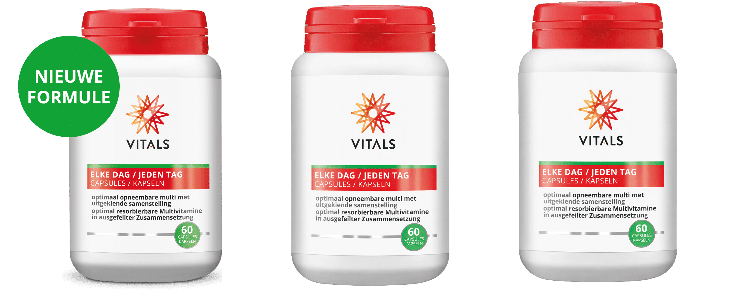Vitals Elke Dag 3X60 Capsules Voordeel Pak