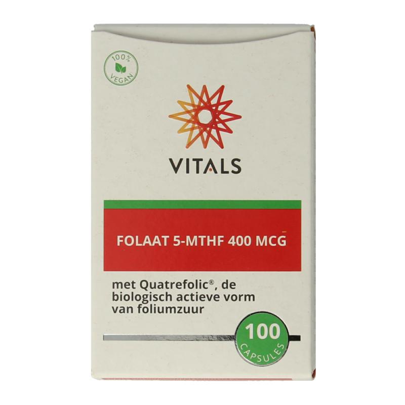 Vitals Folaat 5-Mthf 400 Mcg