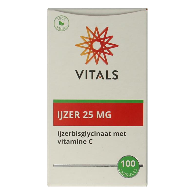 Vitals Ijzer 25Mg Met Vitamine C