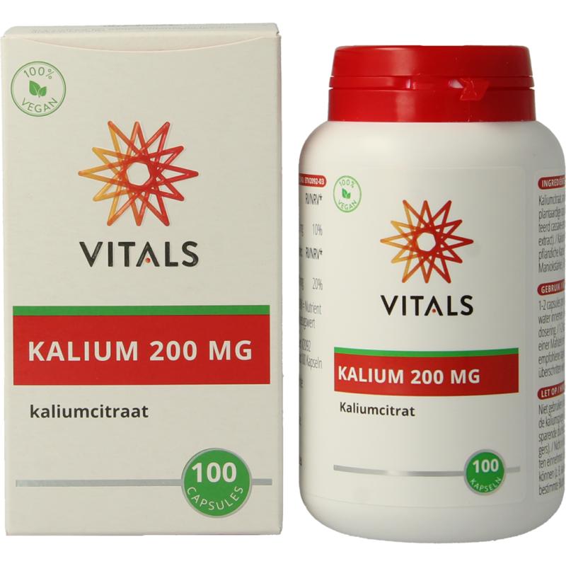 Vitals Kalium Citraat 200 Mg