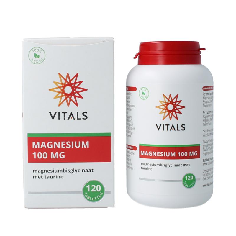 Vitals Magnesiumbisglycinaat 100 Mg