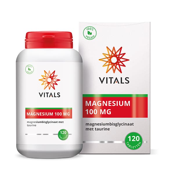 Vitals Magnesiumbisglycinaat 100 Mg