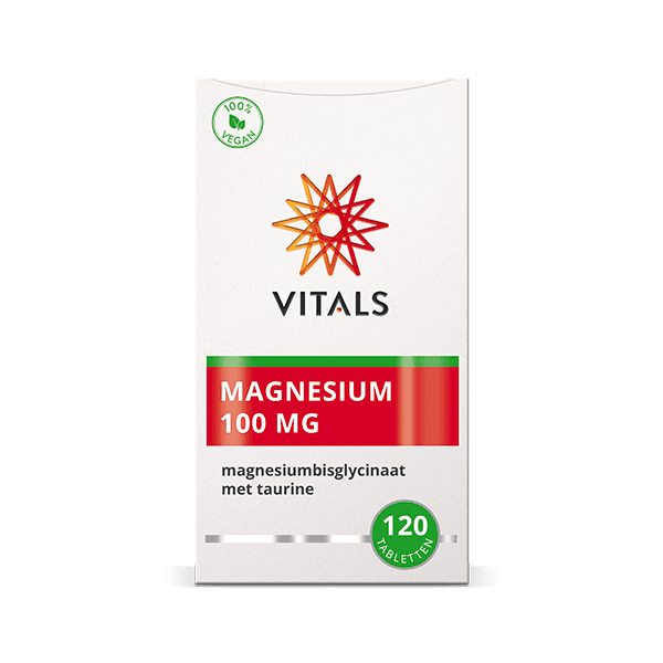 Vitals Magnesiumbisglycinaat 100 Mg