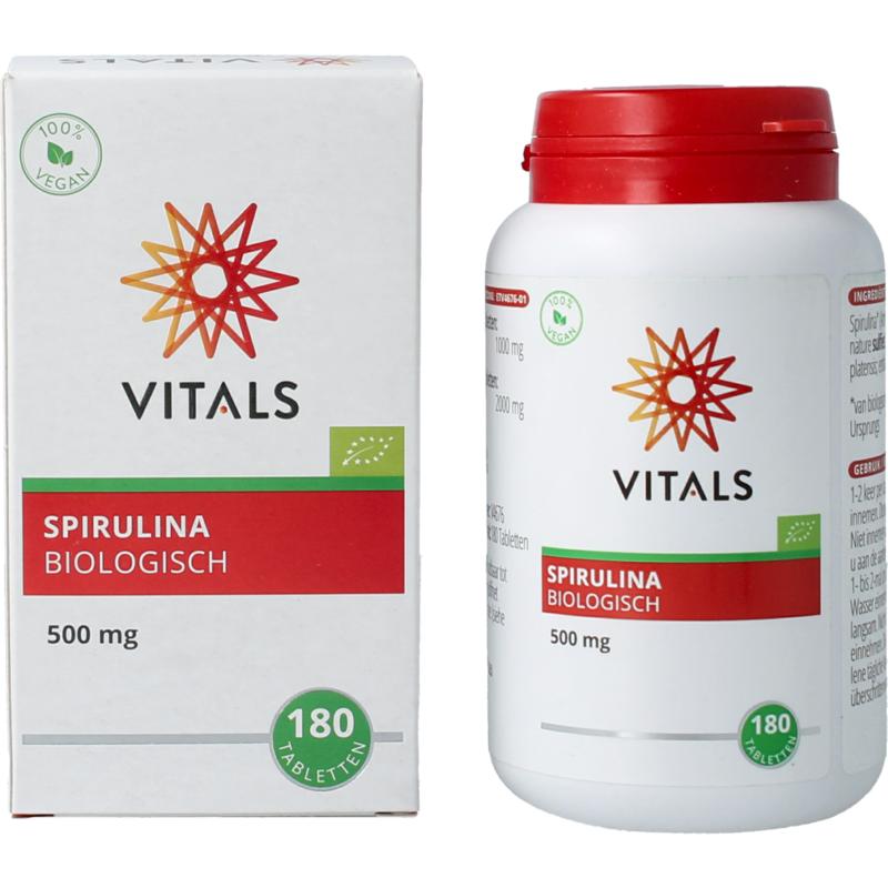 Vitals Spirulina 500Mg Bio