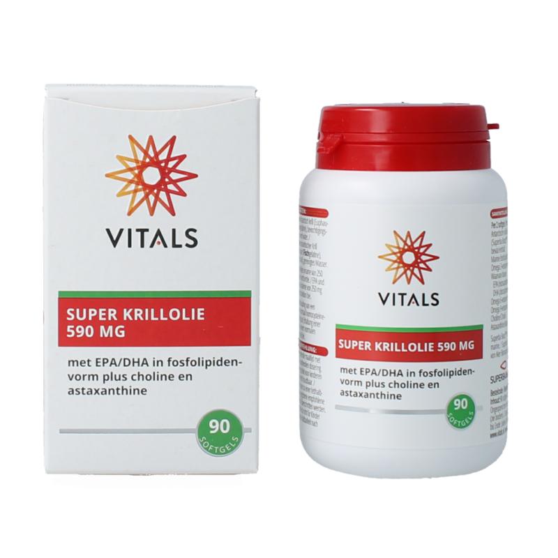 Vitals Super Krillolie 590Mg