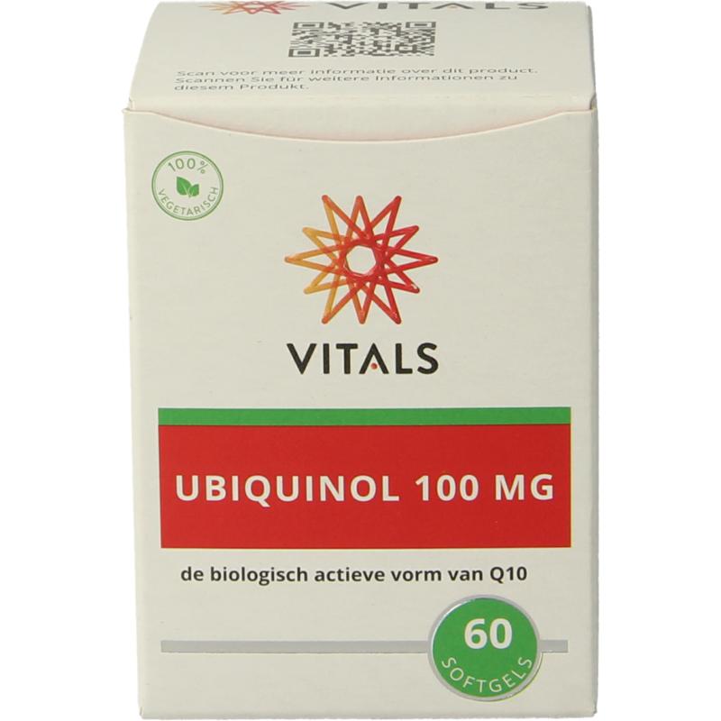 Vitals Ubiquinol 100 Mg