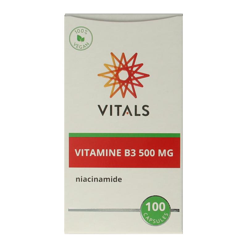 Vitals Vitamine B3 Niacinamide 500Mg