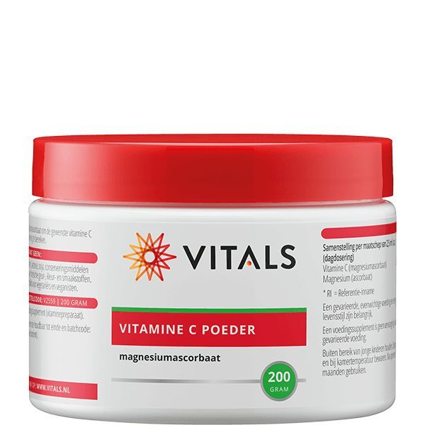 Vitals Vitamine C Poeder Magnesiumascorbaat