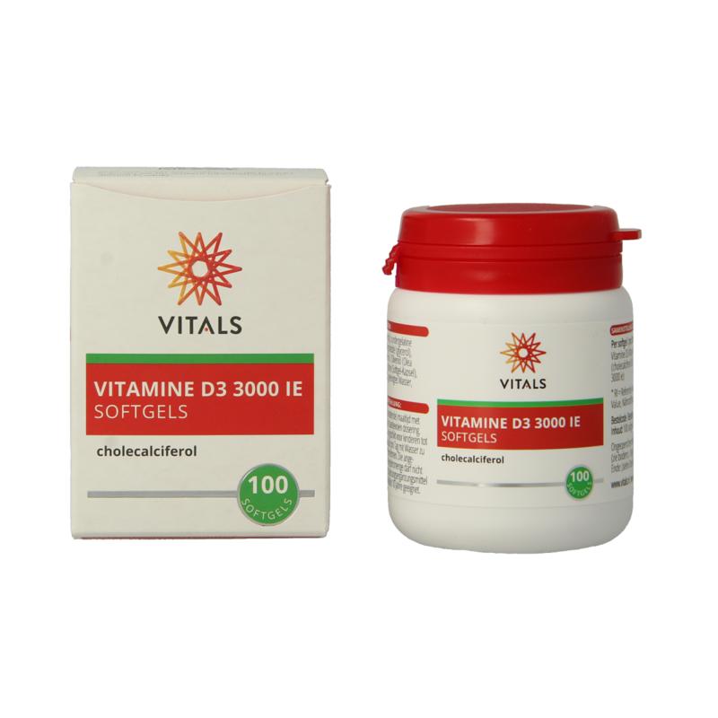 Vitals Vitamine D3 3000Ie