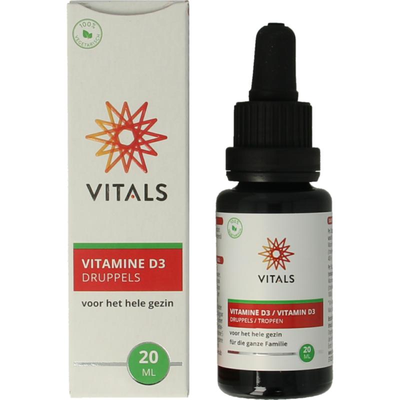 Vitals Vitamine D3 Druppels