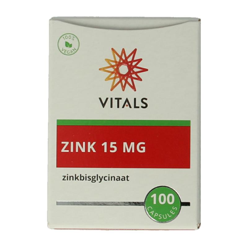 Vitals Zink 15Mg