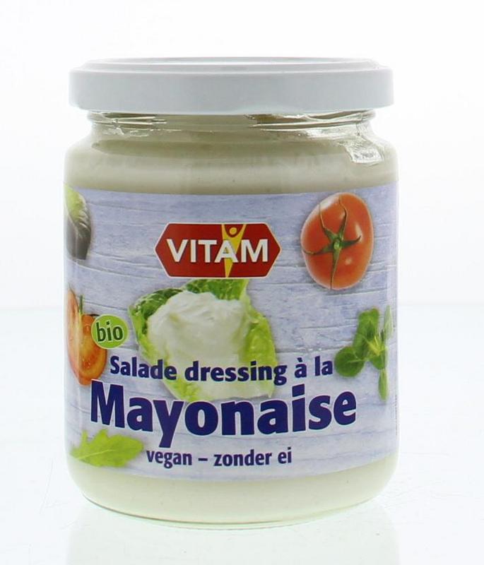 Vitam Salade Dressing A La Mayonaise Zonder Ei Bio