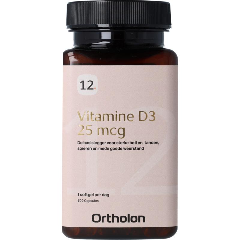 Vitamine D3 - 25Mcg