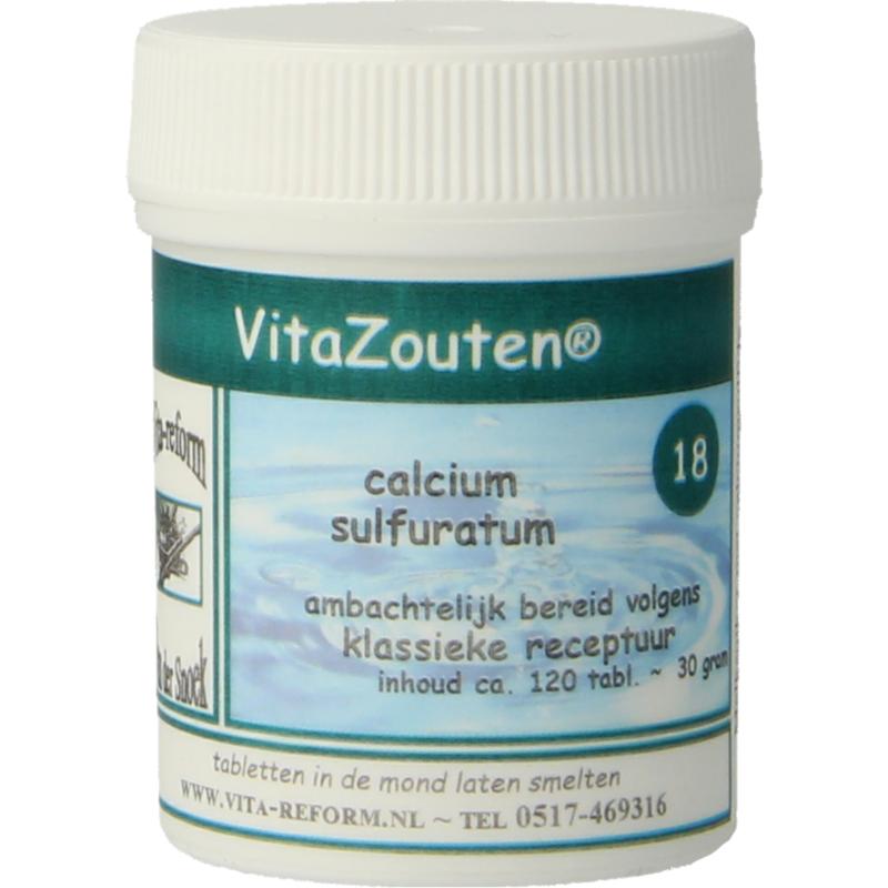 Vitazouten Calcium Sulfuratum Vitazout Nr. 18