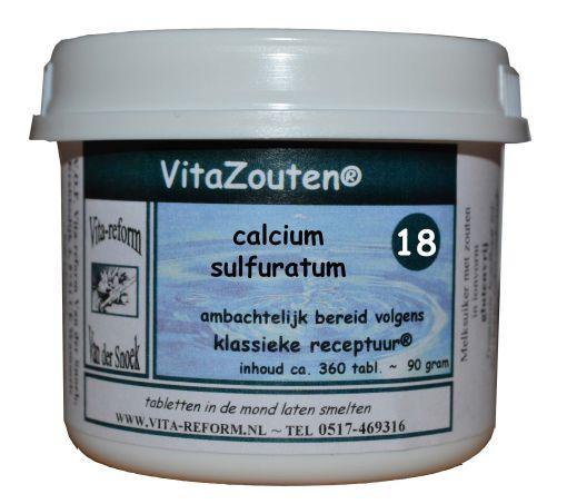 Vitazouten Calcium Sulfuratum Vitazout Nr. 18